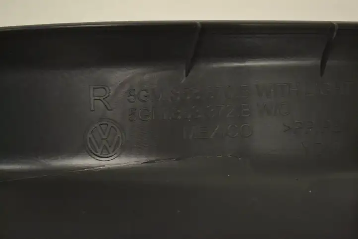 Volkswagen Golf VII (2013 - 2019) 5GM853369B Внутренняя обшивка порога (комплект) — фото 6
