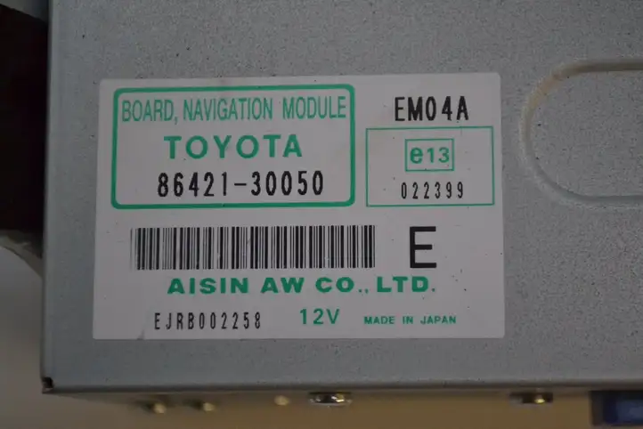 Lexus GS 300 350 430 450h (2004 - 2007) 8642130050 Блок навигации GPS — фото 4