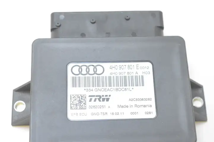 Audi A7 S7 4G (2010 - 2014) 4H0907801 Блок управления стояночным тормозом (EPB) — фото 5