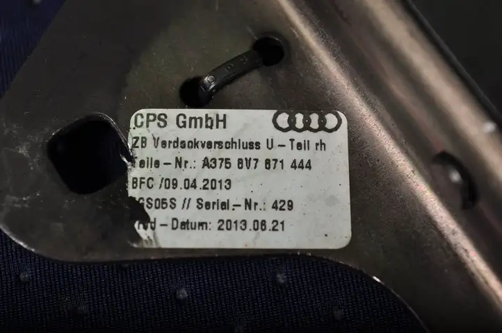 Audi A3/S3 8V (2012 - 2016) 8V7871443 Другая часть кузова — фото 4