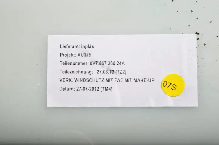 Audi A3/S3 8V (2012 - 2016) 8V7867360 Прочие детали салона — фото 4