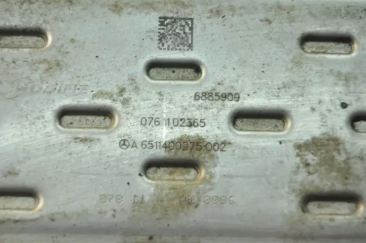 Mercedes-Benz Sprinter W906 (2006 - 2018) A6511400275 Охладитель клапана EGR — фото 4