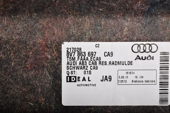 Audi A3/S3 8V (2012 - 2016) 8V7863697 Прочие детали салона — фото 3