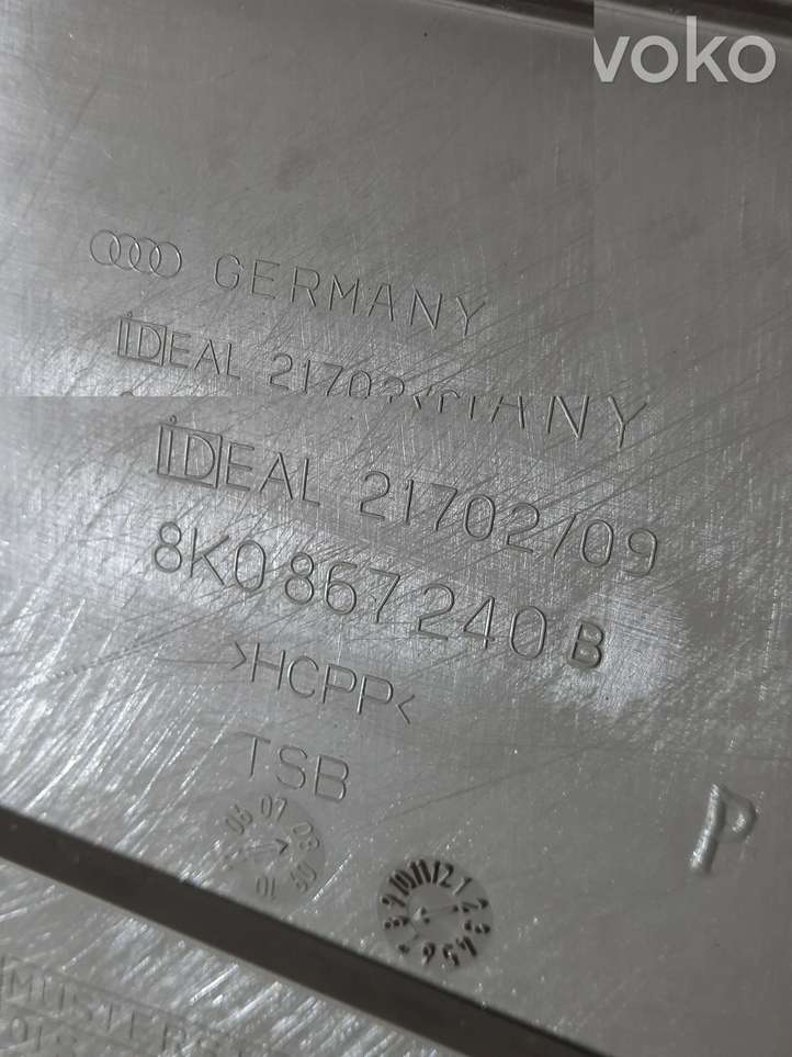 Audi A4 (2007 - 2011)  8K0867240B Отделка стойки (B) (нижняя)