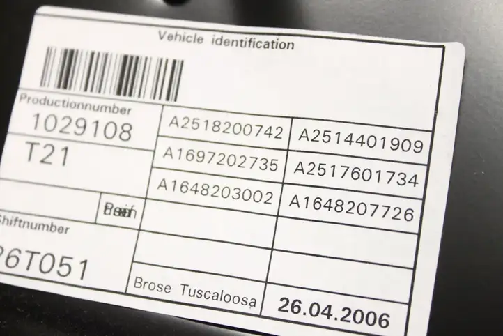 Mercedes-Benz R W251 (2005 - 2013) A1648207725 Электростеклоподъемник передний (комплект) — фото 4