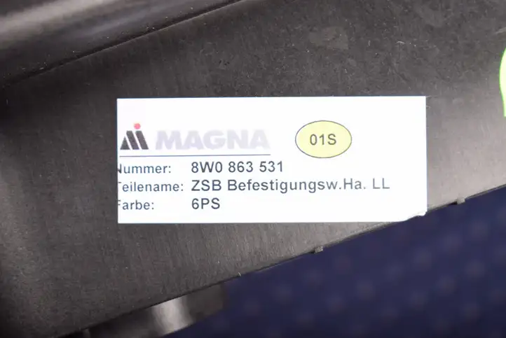 Audi A4 S4 B9 (2015 - 2019) 8W0863531 Прочие детали салона — фото 3