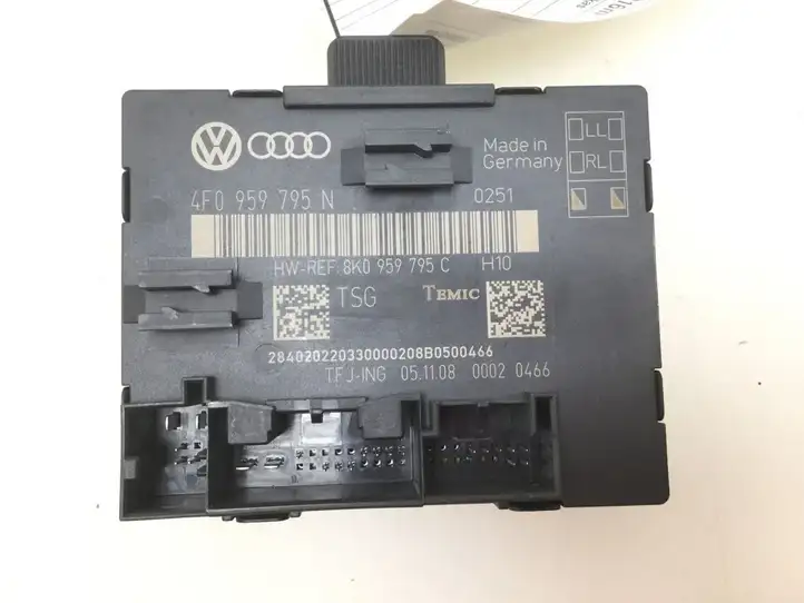 Audi A4 S4 B8 8K (2007 - 2011) 4F0959795N Блок управления дверью — фото 2