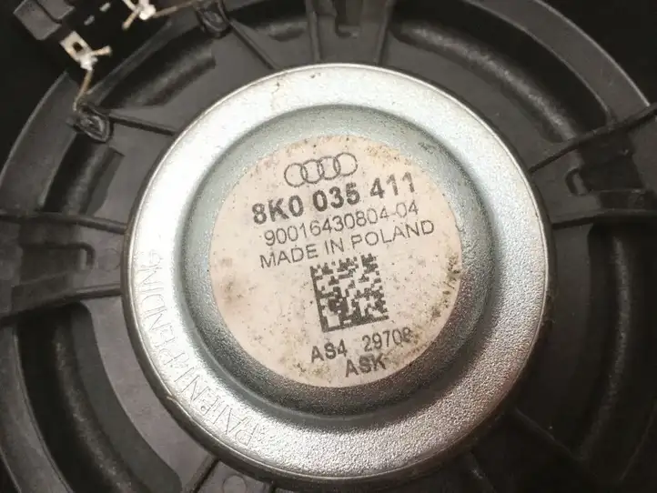 Audi A4 S4 B8 8K (2007 - 2011) 8K0035411 Динамики задних дверей — фото 3