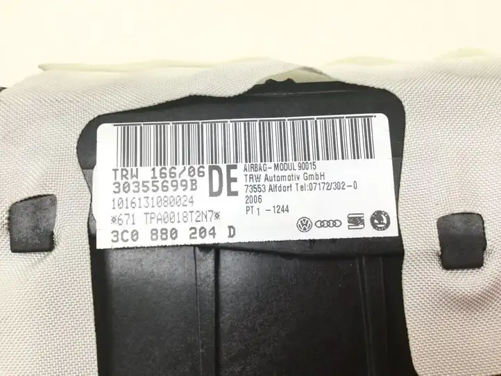 Volkswagen PASSAT B6 (2005 - 2010) 3C0880204D Подушка безопасности пассажира — фото 2