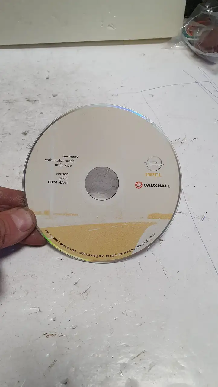 Opel Signum (2002 - 2008) T10007914 Навигационные карты CD/DVD — фото 2
