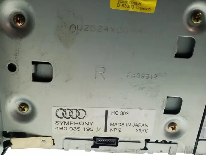 Audi A6 Allroad C5 (2000 - 2006) 4B0035195 Магнитола / мультимедийная система — фото 4