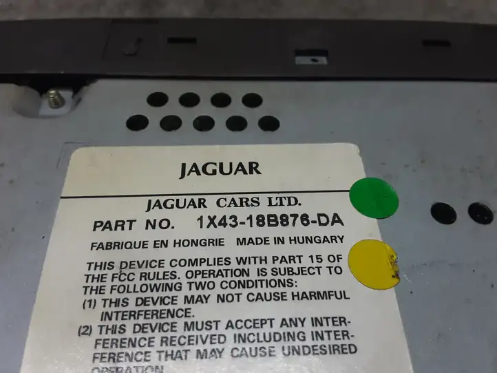 Jaguar X-Type (2001 - 2008) 1X4318B876DA Магнитола / мультимедийная система — фото 2