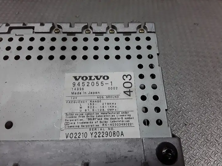 Volvo V70 (2000 - 2004) 94520551 Магнитола / мультимедийная система — фото 2