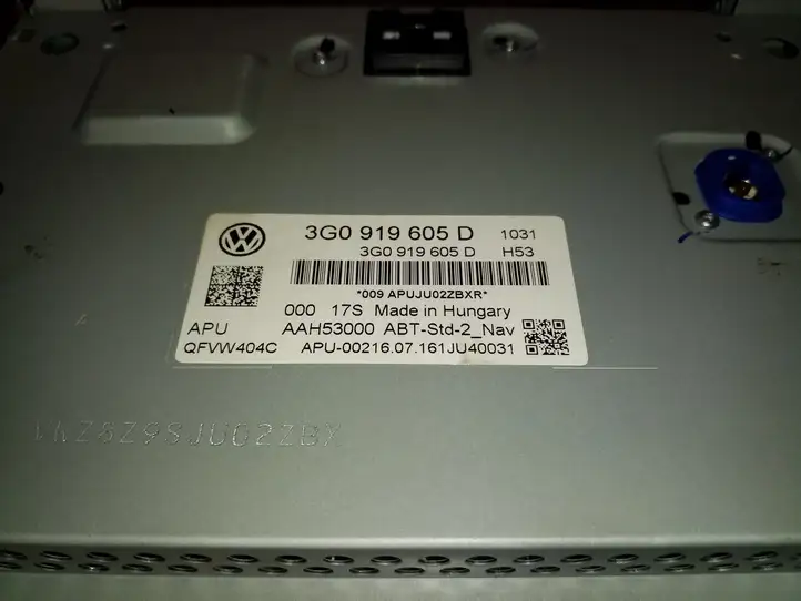 Volkswagen PASSAT B8 (2015 - ) 3G0919605D Магнитола / мультимедийная система — фото 3