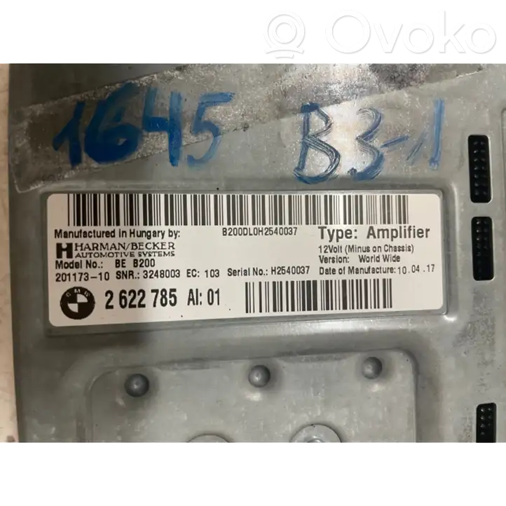 BMW 5 F10 F11 (2009 - 2016) 2622785 Усилитель звука — фото 3