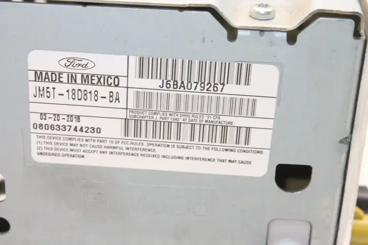 Ford Focus (2019 - ) JM5T18D818BA Магнитола / мультимедийная система — фото 5