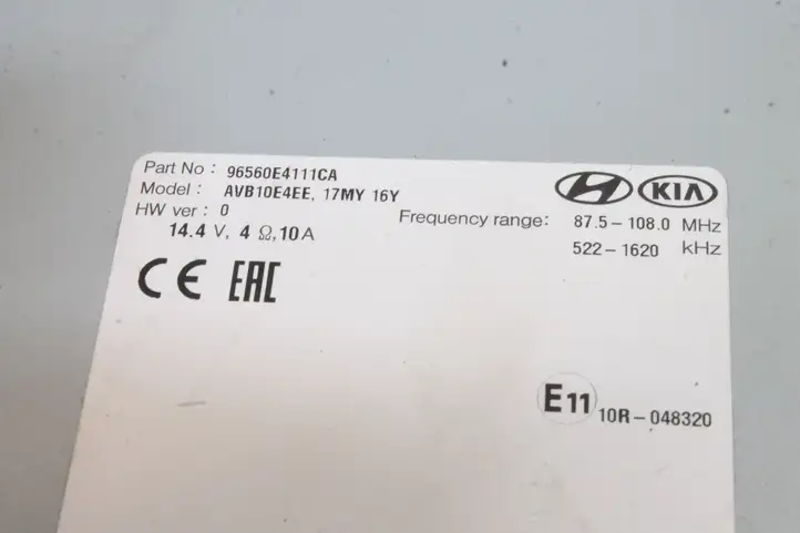 Kia Soul (2016 - 2019) 96560E4111CA Магнитола / мультимедийная система — фото 7