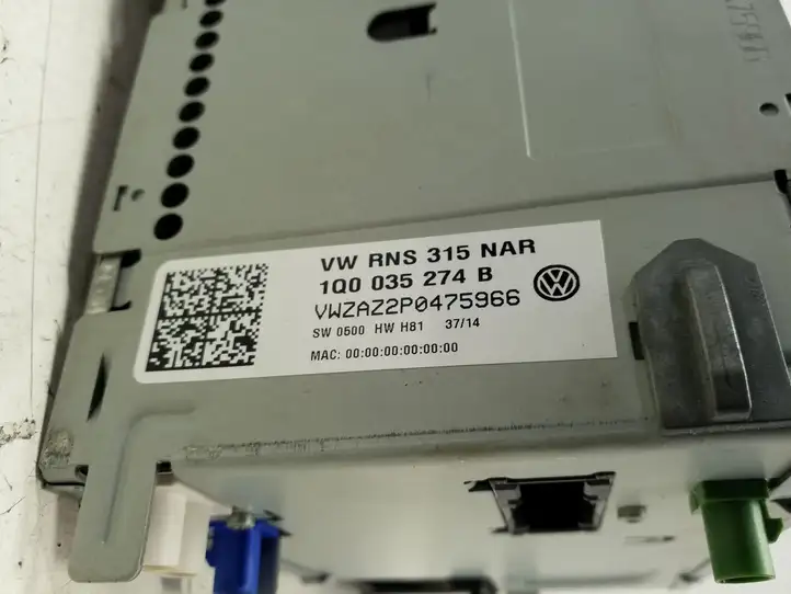 Volkswagen Jetta VI (2011 - 2018) 1Q0035274B Магнитола / мультимедийная система — фото 4