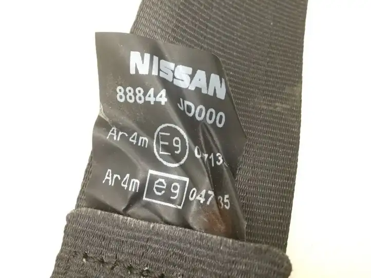 Nissan Qashqai (2006 - 2010) Задний ремень безопасности — фото 2