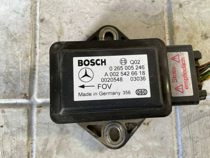 Mercedes-Benz Vaneo W414 (2001 - 2005)  0265005246 Датчик ESP (системы стабильности) (датчик курсовой устойчивости))
