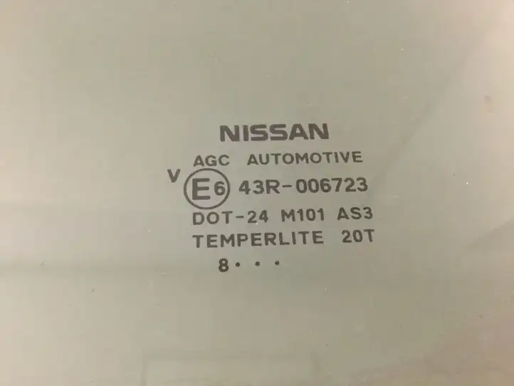 Nissan Qashqai (2006 - 2010) Стекло задней двери — фото 2