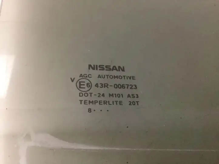 Nissan Qashqai (2006 - 2010) Стекло задней двери — фото 2