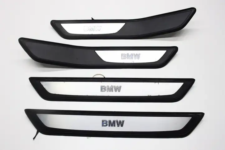 BMW 7 F01 (2008 - 2016) 7181011 Внутренняя обшивка порога (комплект) — фото 1