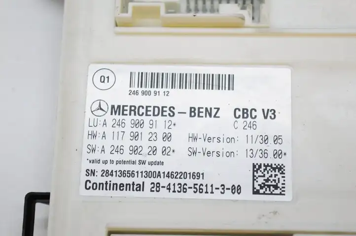 Mercedes-Benz CLA C117,X117,W117 (2013 - 2019) A2469009112 Модуль управления кузовом (BCM) — фото 3