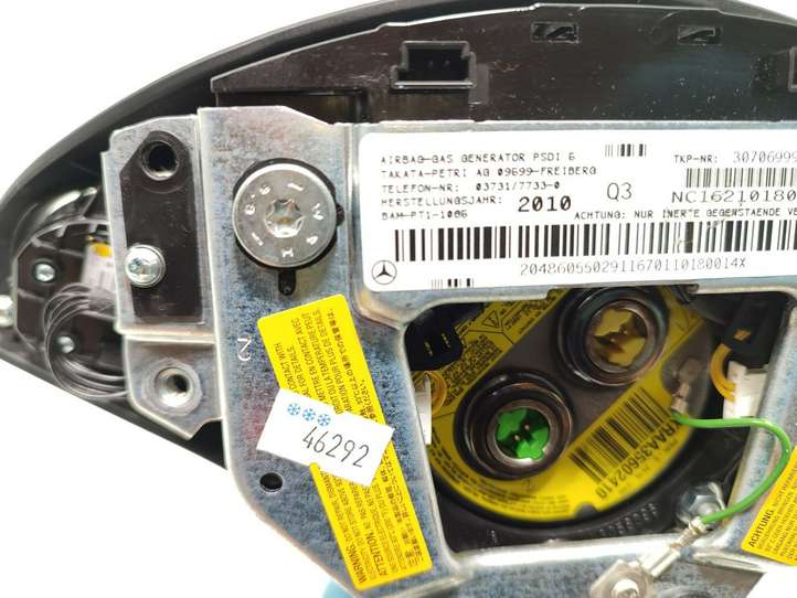 Mercedes-Benz E C207 W207 (2009 - 2017)  2048605502 Подушка безопастности руля