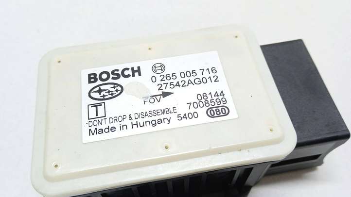 Subaru Legacy (2003 - 2009)  27542AG012 Датчик ESP (системы стабильности) (датчик курсовой устойчивости))