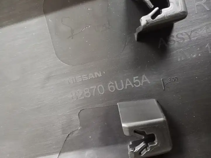 Nissan Qashqai J12 (2021 - ) 828706UA5A Молдинги задней двери — фото 3