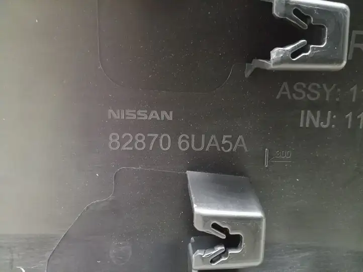 Nissan Qashqai J12 (2021 - ) 828706UA5A Молдинги задней двери — фото 3