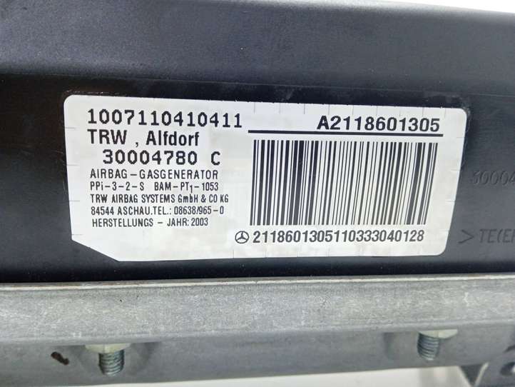Mercedes-Benz E W211 (2002 - 2009)  A2118601305 Подушка безопастности пассажира