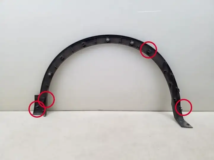 Nissan Qashqai (2013 - 2017) 638114EA0B Накладка колесной арки — фото 2