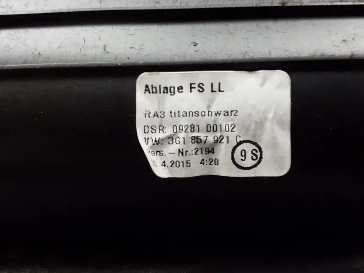Volkswagen PASSAT B8 (2015 - ) 3G1857921C Вещевой ящик — фото 2