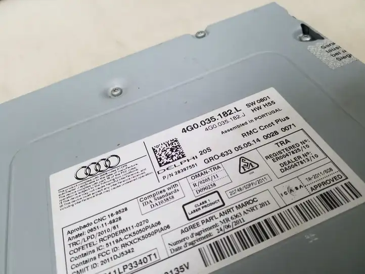 Audi A6 C7 (2011 - 2014) 4G0035182L CD/DVD чейнджер — фото 6