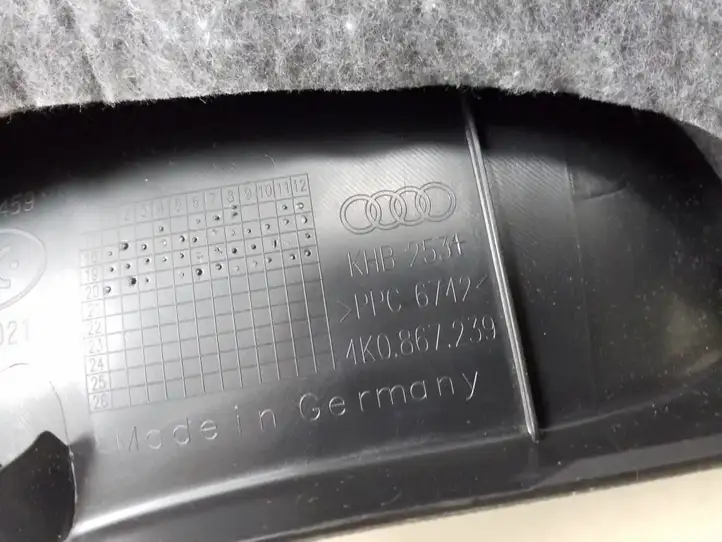 Audi A6 S6 C8 4K (2018 - ) 4K0867239 Нижняя обшивка стойки B — фото 3