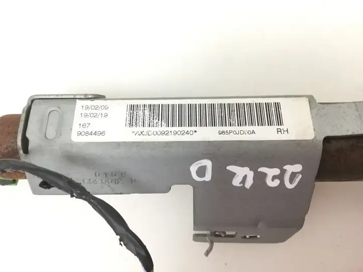 Nissan Qashqai (2006 - 2010) 985P0JD00A Боковая подушка безопасности шторка — фото 2