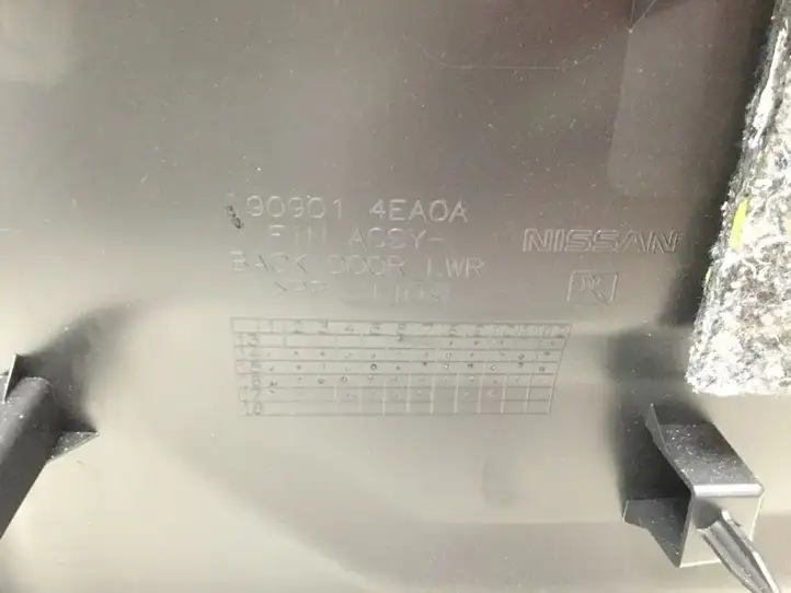 Nissan Qashqai (2017 - 2020) 909014EA0A Обшивка багажника — фото 2