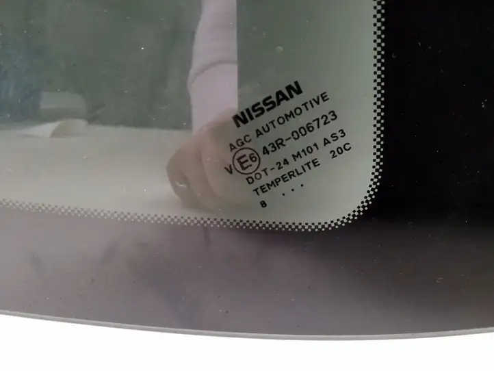 Nissan Qashqai (2006 - 2010) Заднее боковое стекло — фото 2