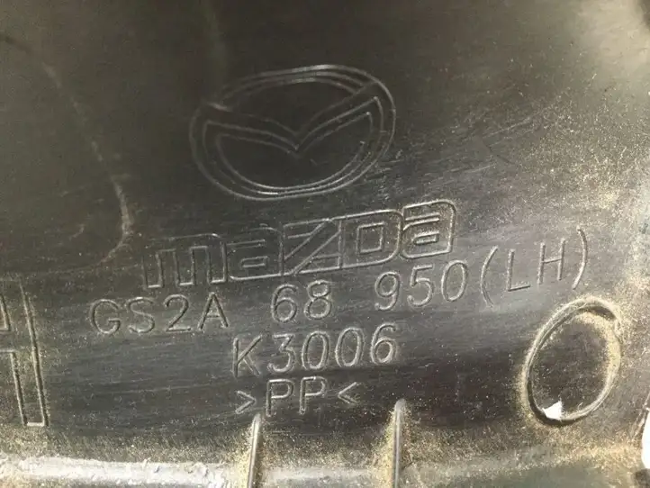 Mazda 6 (2007 - 2009) GS2A68950 Прочая отделка багажника — фото 2