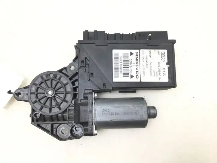 Audi A4 S4 B7 8E 8H (2004 - 2009) 8E0959801A Стеклоподъемник задней двери — фото 1