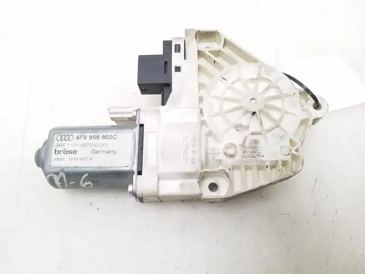 Audi A6 S6 C6 4F (2004 - 2008) 4F0959802C Стеклоподъемник задней двери — фото 1