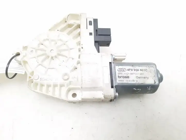 Audi A6 S6 C6 4F (2008 - 2011) 4F0959801C Стеклоподъемник задней двери — фото 1