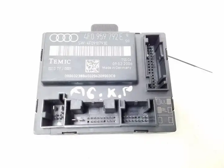 Audi A6 S6 C6 4F (2008 - 2011) 4F0959792E Блок управления дверью — фото 1