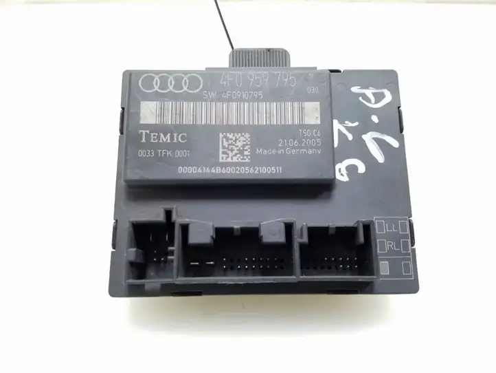 Audi A6 S6 C6 4F (2004 - 2008) 4F0959795 Блок управления дверью — фото 1