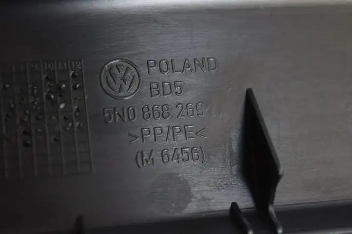 Volkswagen Tiguan (2011 - 2016) 5N0868269 Внутренняя обшивка порога (комплект) — фото 5
