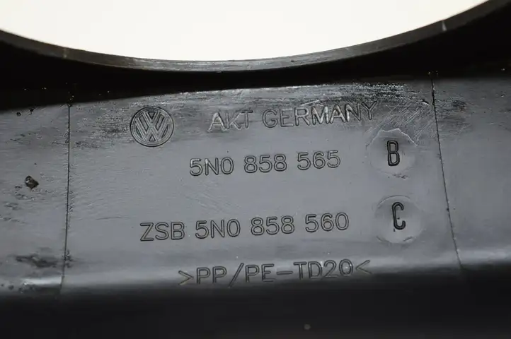Volkswagen Tiguan (2011 - 2016) 5N0858565 Обшивка рулевой колонки — фото 4