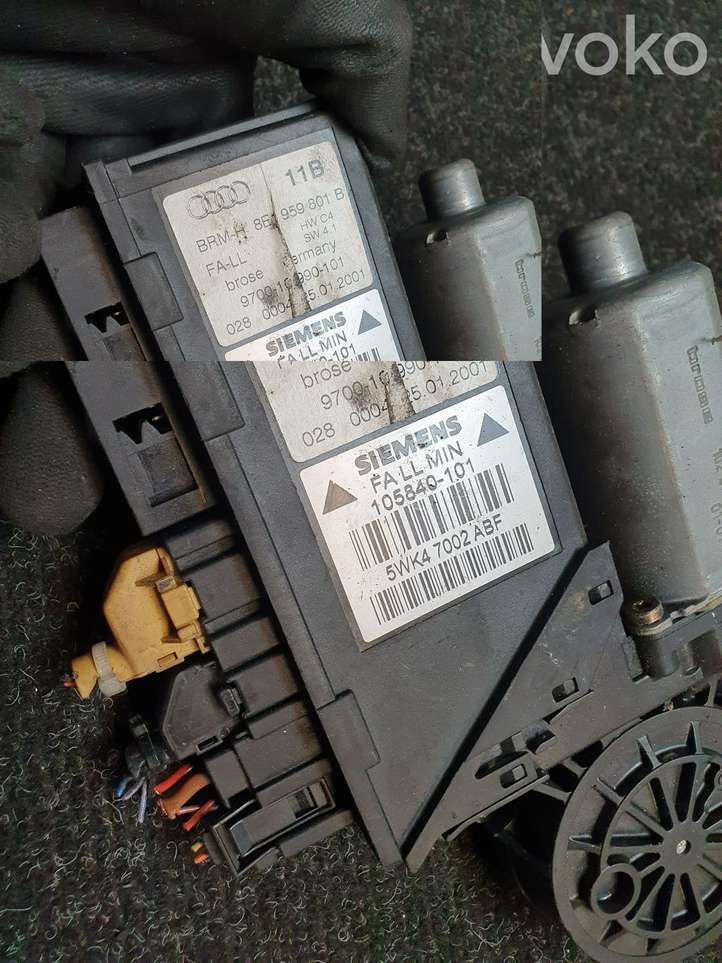 Audi A4 (2000 - 2006)  8E1959801B электродвигатель переднего стеклоподъемника