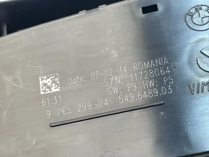 BMW 1 F20 F21 (2011 - 2019) 9265299 Включатель фонарей — фото 4